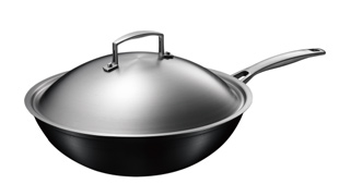 SAN FRANCISCO SERIES STAINLESS STEEL WOK